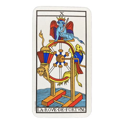 rueda de la fortuna tarot marsella|La Rueda de la Fortuna en el Tarot de Marsella: Significado e ...